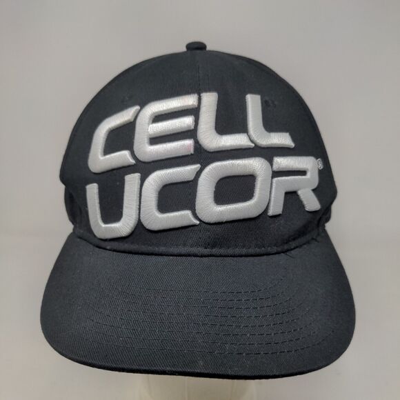 Cellucor Men's Snapback Hat Black Embroidered Big Logo Spell Out - Picture 2 of 8